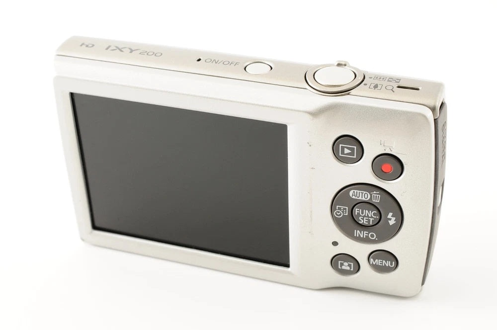 💿 Y2K ESSENTIAL Canon IXY 200 // Silver ELPH 185 [Near MINT Boxed Set] 💿