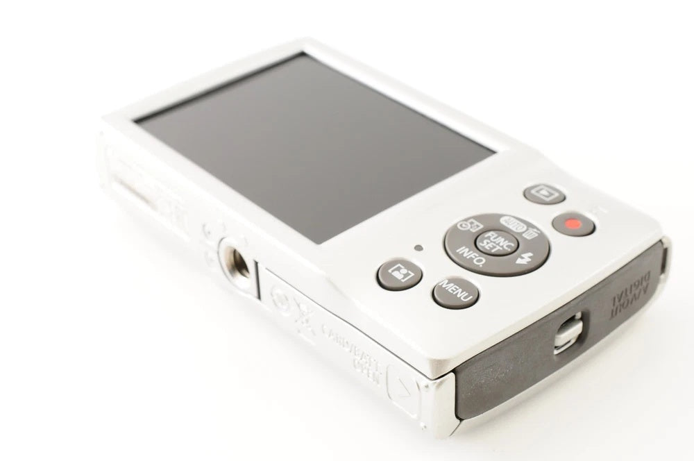 💿 Y2K ESSENTIAL Canon IXY 200 // Silver ELPH 185 [Near MINT Boxed Set] 💿