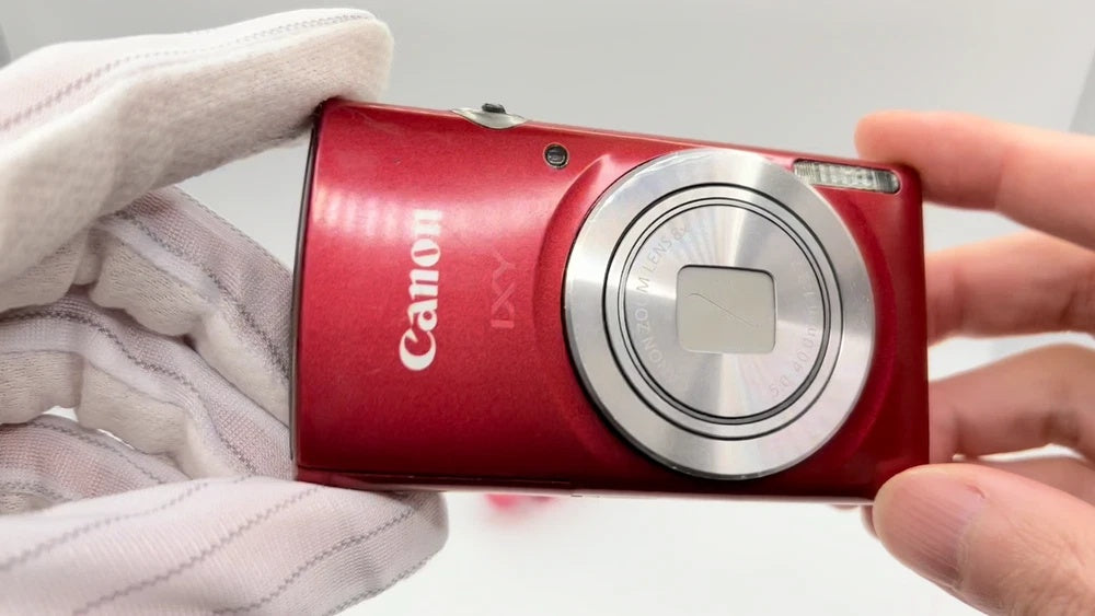 🍒 RARE RED Canon IXY 200 // ELPH 185 [Near Mint] Boxed Set 💿