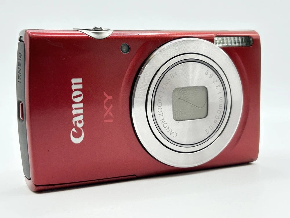 🍒 RARE RED Canon IXY 200 // ELPH 185 [Near Mint] Boxed Set 💿