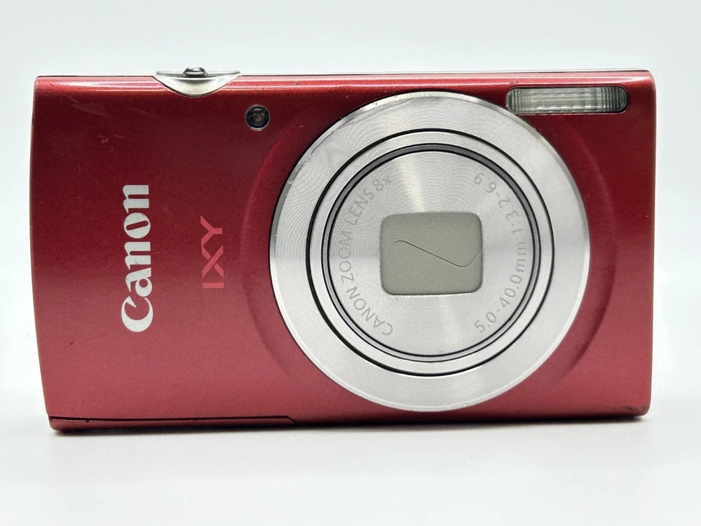 🍒 RARE RED Canon IXY 200 // ELPH 185 [Near Mint] Boxed Set 💿