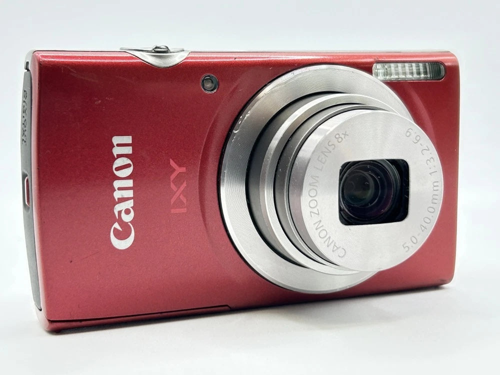 🍒 RARE RED Canon IXY 200 // ELPH 185 [Near Mint] Boxed Set 💿