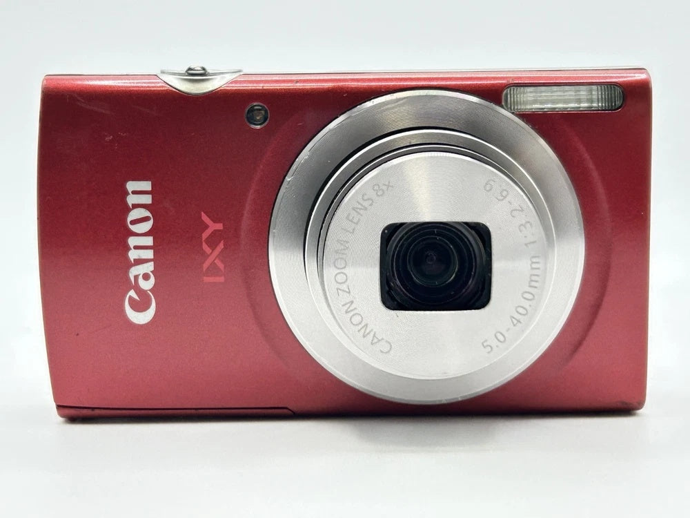 🍒 RARE RED Canon IXY 200 // ELPH 185 [Near Mint] Boxed Set 💿