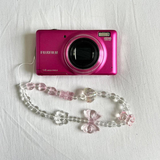 Used  FujiFilm Vintage Finepix T350 14MP Pink Digital Camera