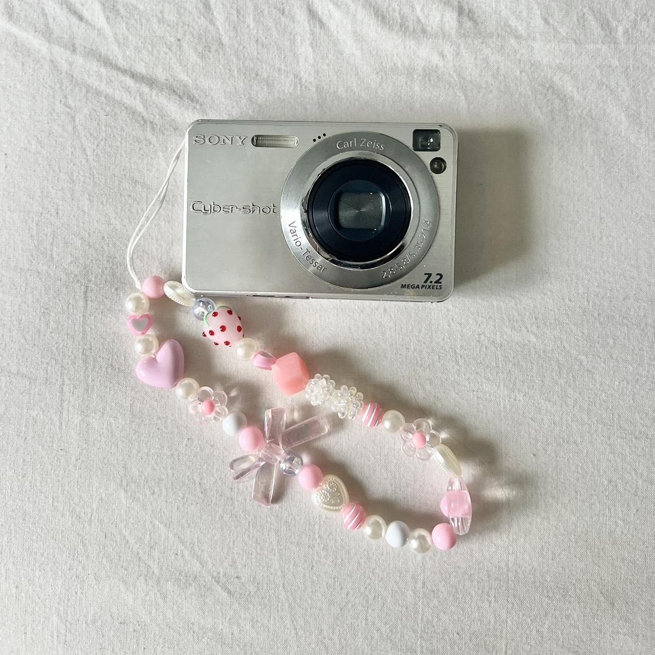 Used Vintage Silver Sony Cybershot DSC-W110 7.2MP Digital Camera