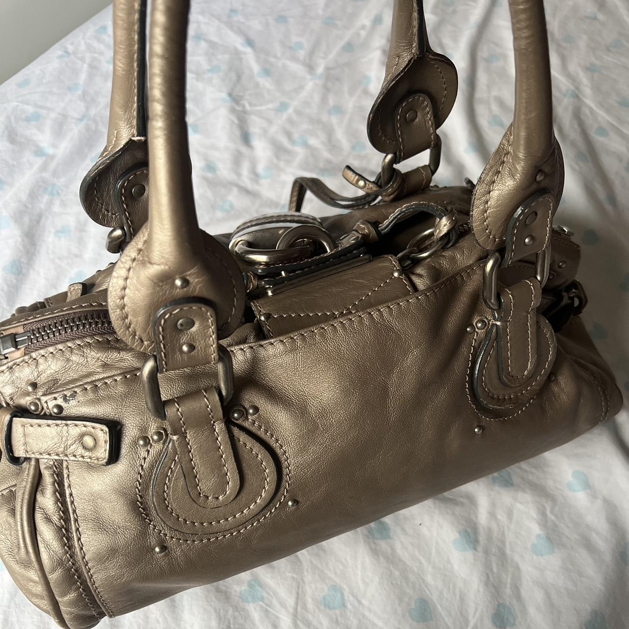 Authentic Bronze Chloe Paddington Bag With Silver Hardware🍬⚡