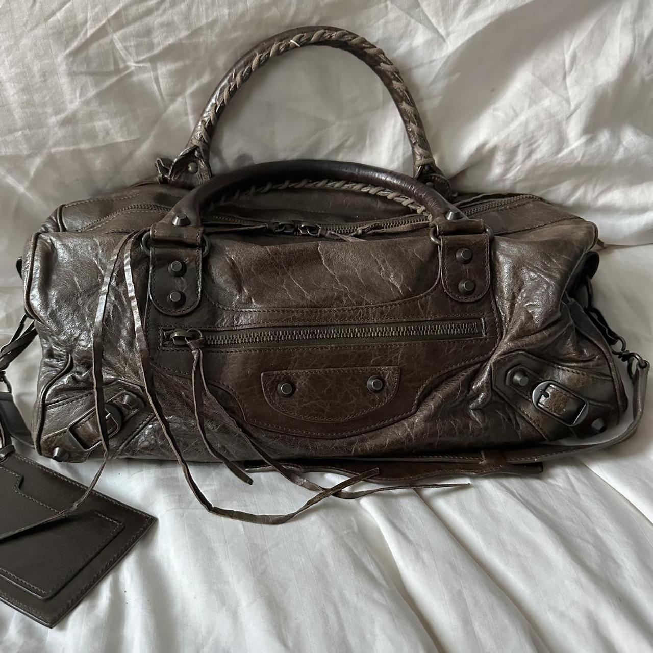 🍇💜Preowned BROWN BALENCIAGA CITY BAG🍇💜