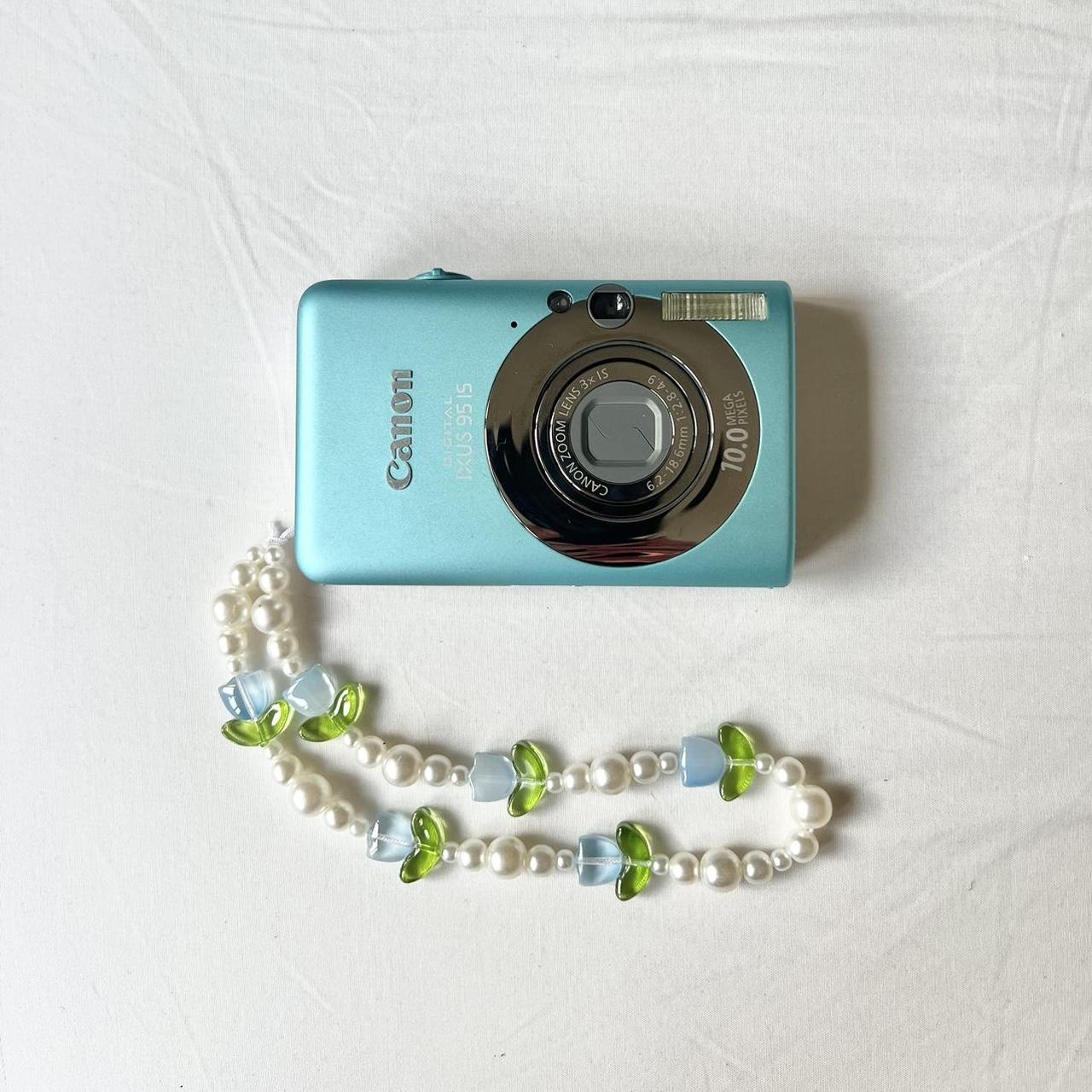 Used Canon Ixus 95IS 10MP Blue Digital Camera
