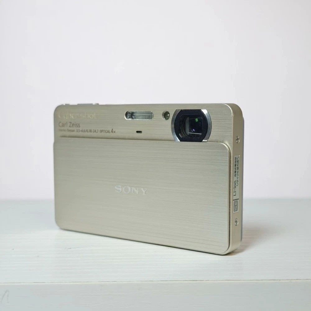 📀 LUXE GOLD Sony Cyber-shot DSC-T700 // English Menu ✨ 4GB Internal Memory