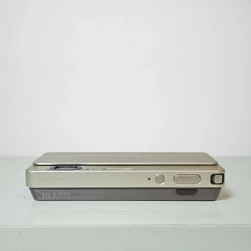 📀 LUXE GOLD Sony Cyber-shot DSC-T700 // English Menu ✨ 4GB Internal Memory
