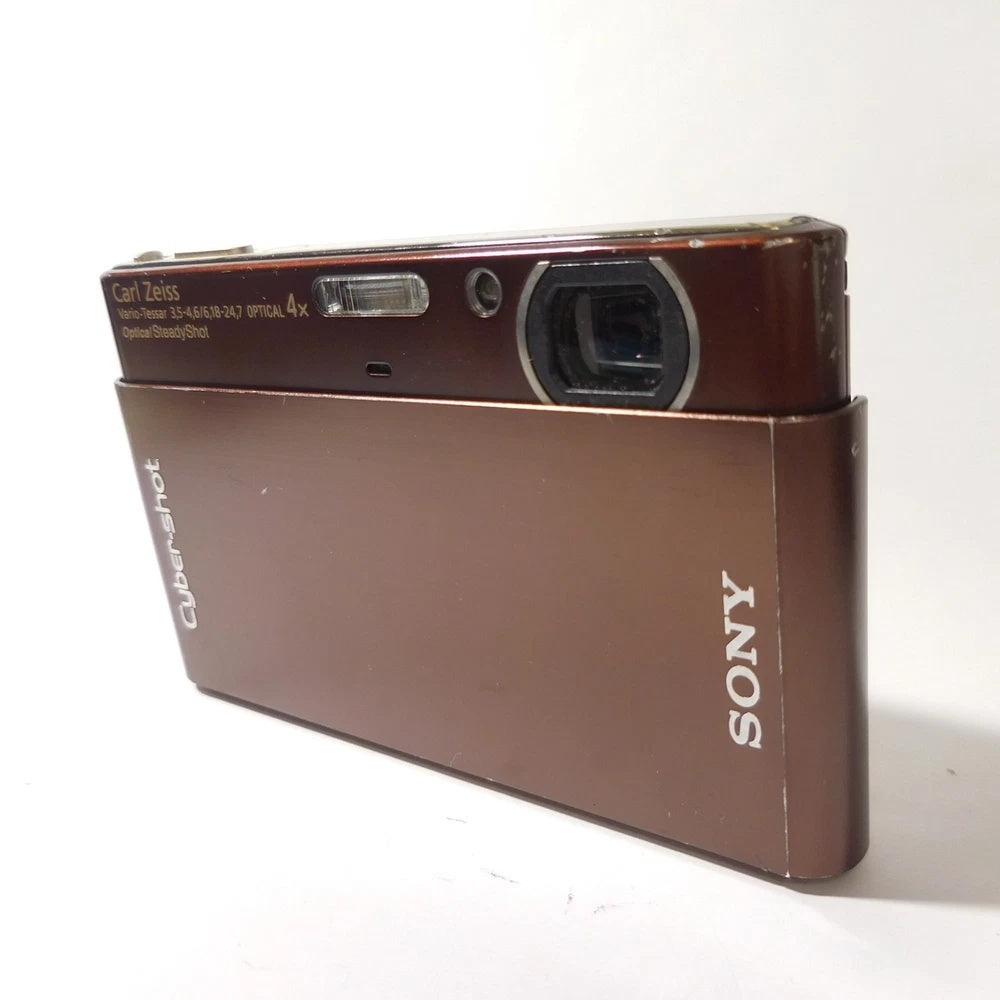 🍫 CHOCOLATE LUXE // Sony Cyber-shot DSC-T77 [Rare Brown] 🎞️ Pocket Cam