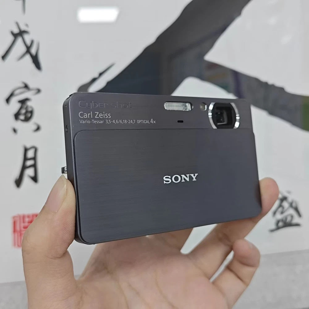 🔘 MINIMALIST GRAIL // Brushed Grey Sony Cyber-shot DSC-T700 📂 4GB Internal Memory