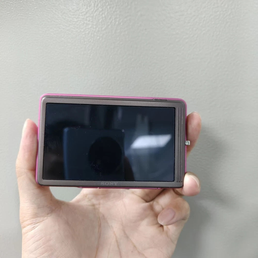 🎀 Y2K LUXE // Pink Sony Cyber-shot DSC-T700 [Full Bundle] ✨ 4GB Internal Memory