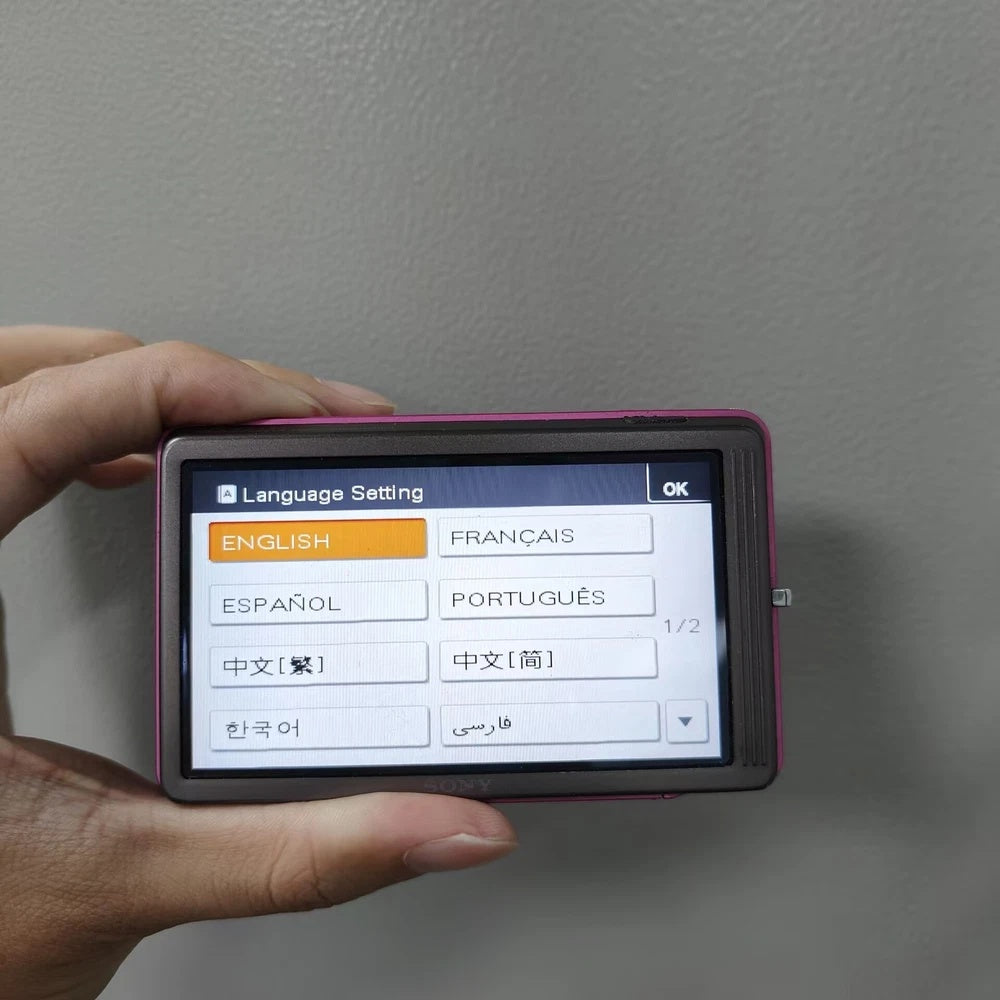 🎀 Y2K LUXE // Pink Sony Cyber-shot DSC-T700 [Full Bundle] ✨ 4GB Internal Memory