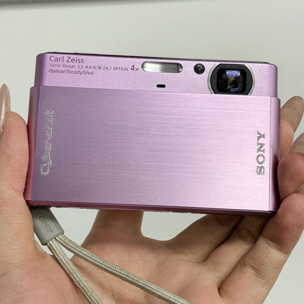🎀 RARE PINK [Sony Cyber-shot DSC-T77] // Y2K "It-Girl" Cam ✨ English Menu